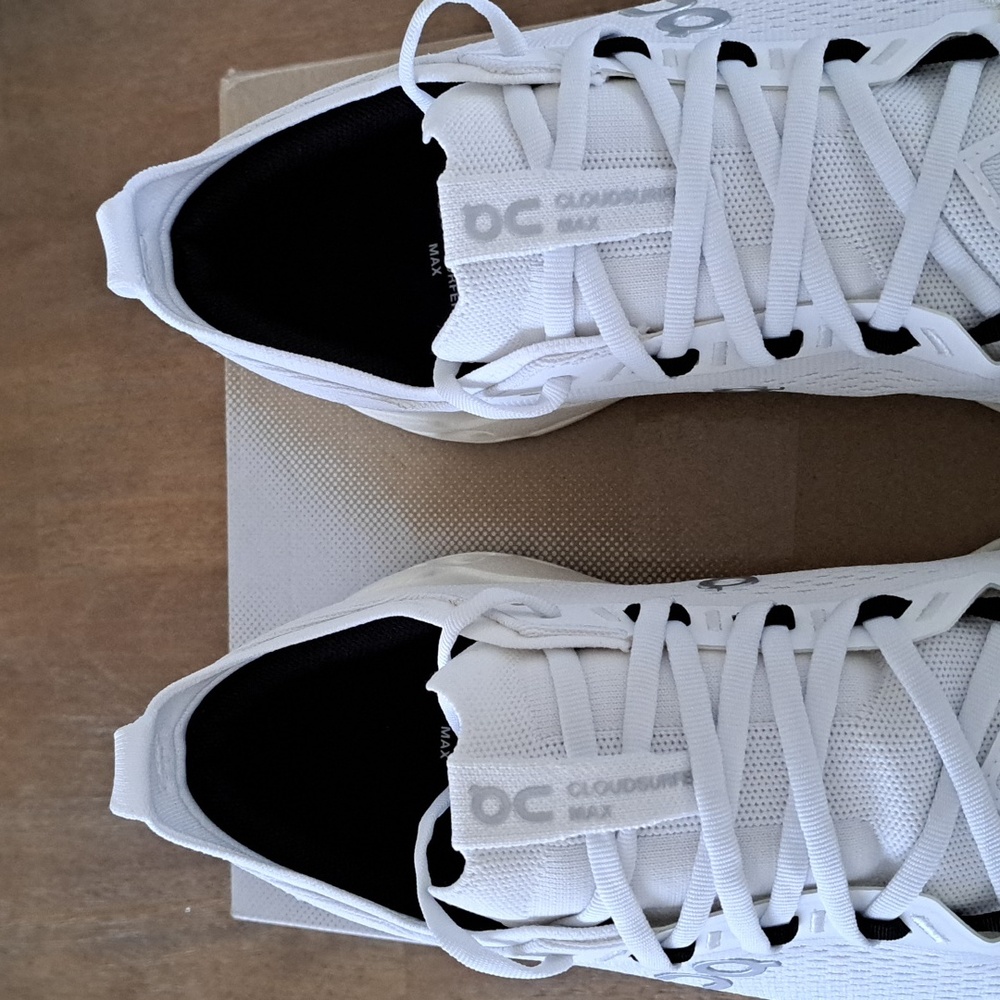On Cloudsurfer Max - Color: White / White - Size: Men 12 Wide - Picture 4 of 9